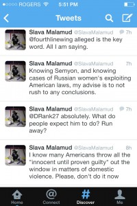 Sports reporter Slava Malamud went on in this vein for quite some time. 